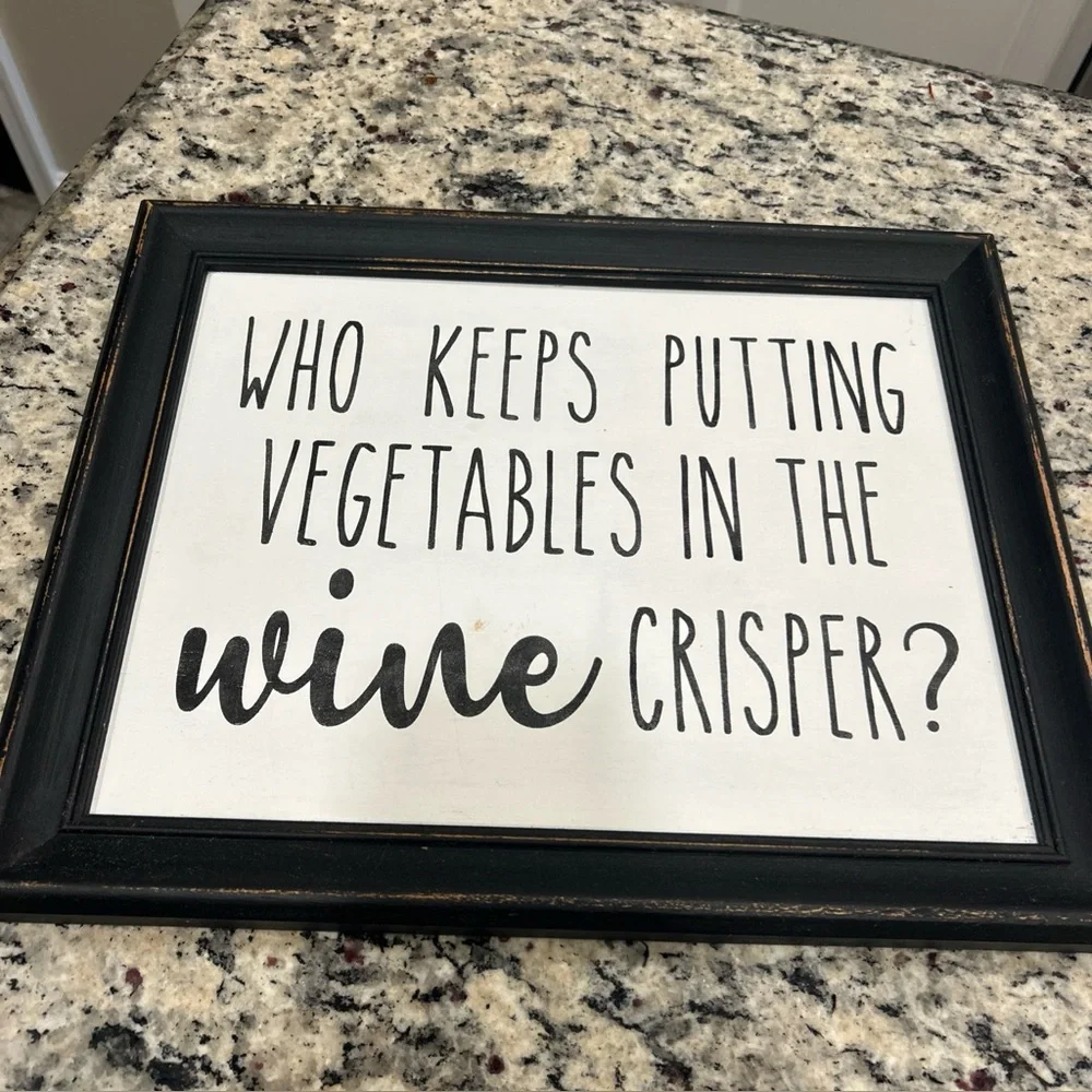 wooden Rustic, farmhouse funny kitchen, sign, 15 “long x 12” tall